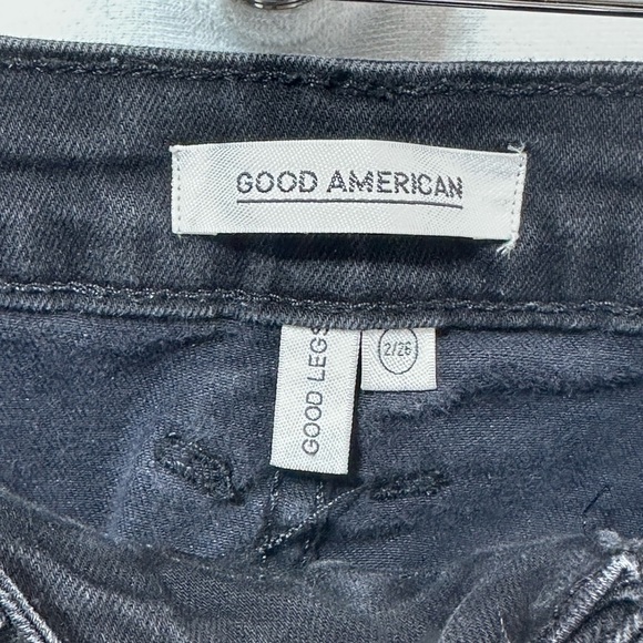Good American - Good legs black coated jean - size 2 or 26 - Picture 4 of 6